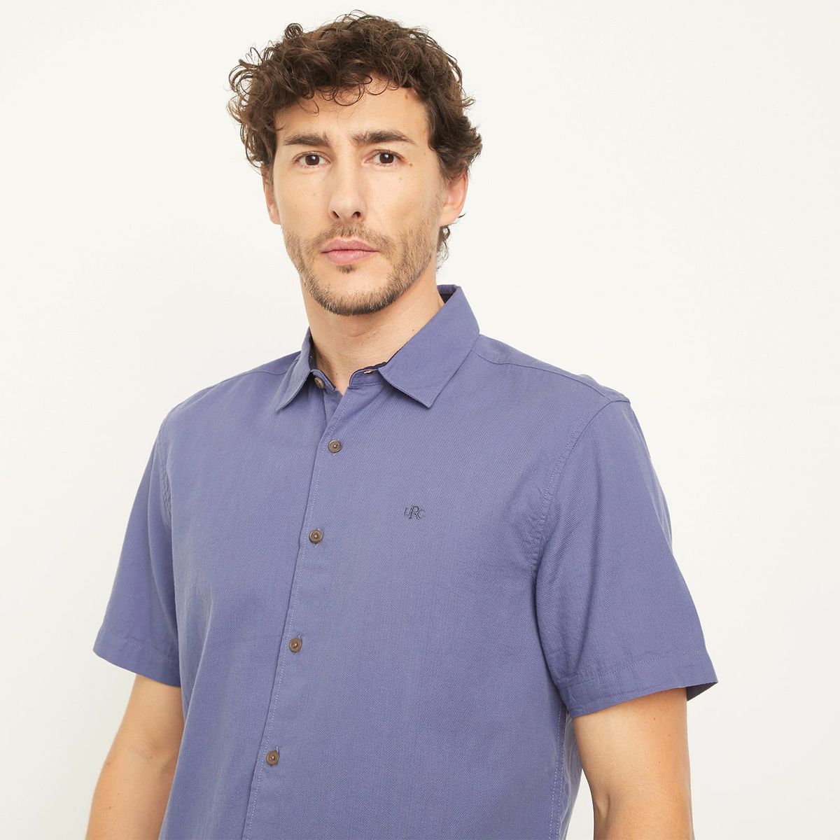 UNIVERSITY CLUB - Camisa Manga Corta Casual Hombre University Club