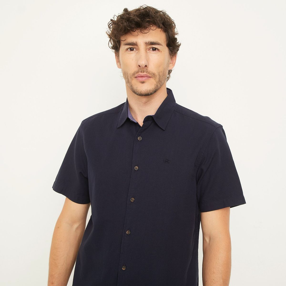 UNIVERSITY CLUB - Camisa Manga Corta Casual Hombre University Club