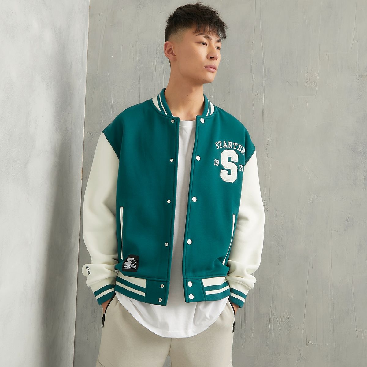 STARTER - Chaqueta Bomber Casual Hombre Starter