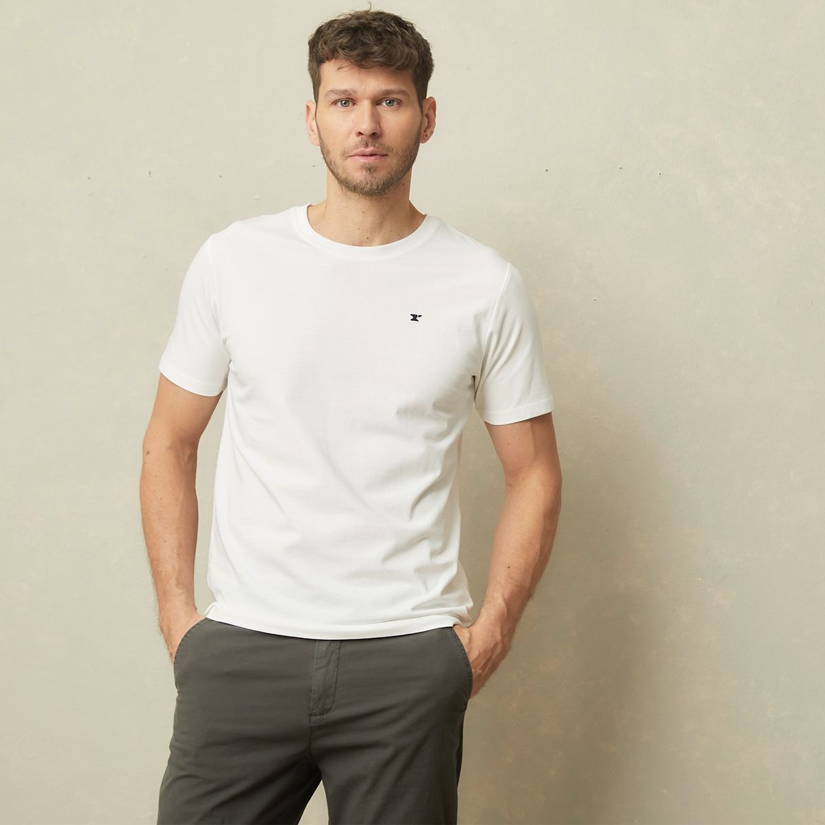 WOLF&HANK - Polera Manga Corta Algodón Hombre Wolf&Hank