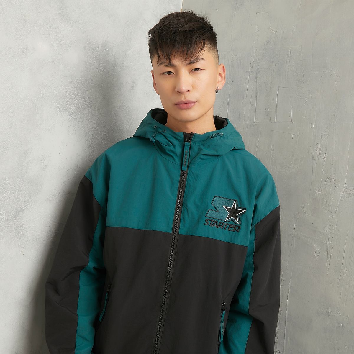 STARTER - Cortaviento Casual Regular Fit Hombre Starter