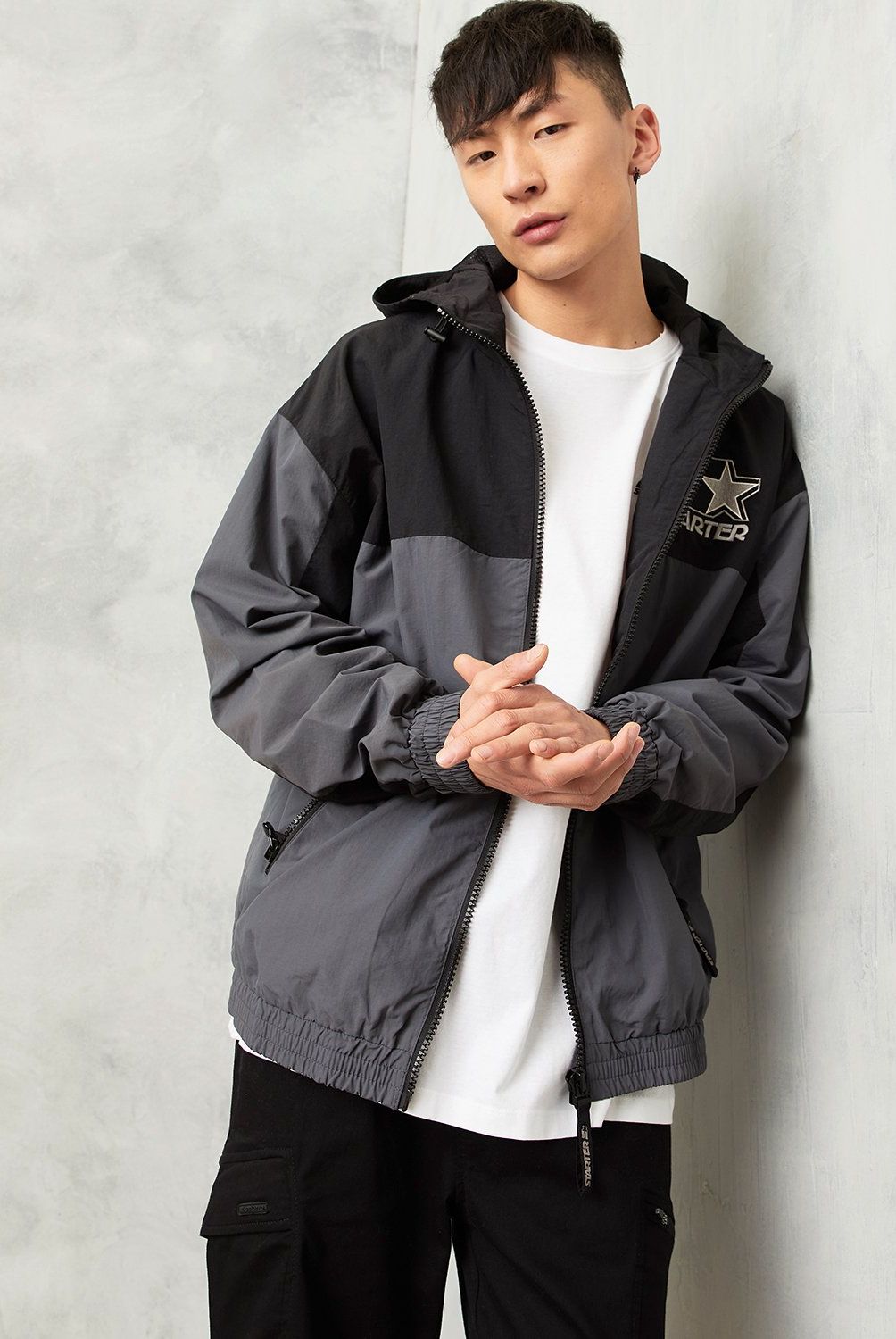STARTER - Cortaviento Casual Regular Fit Hombre Starter