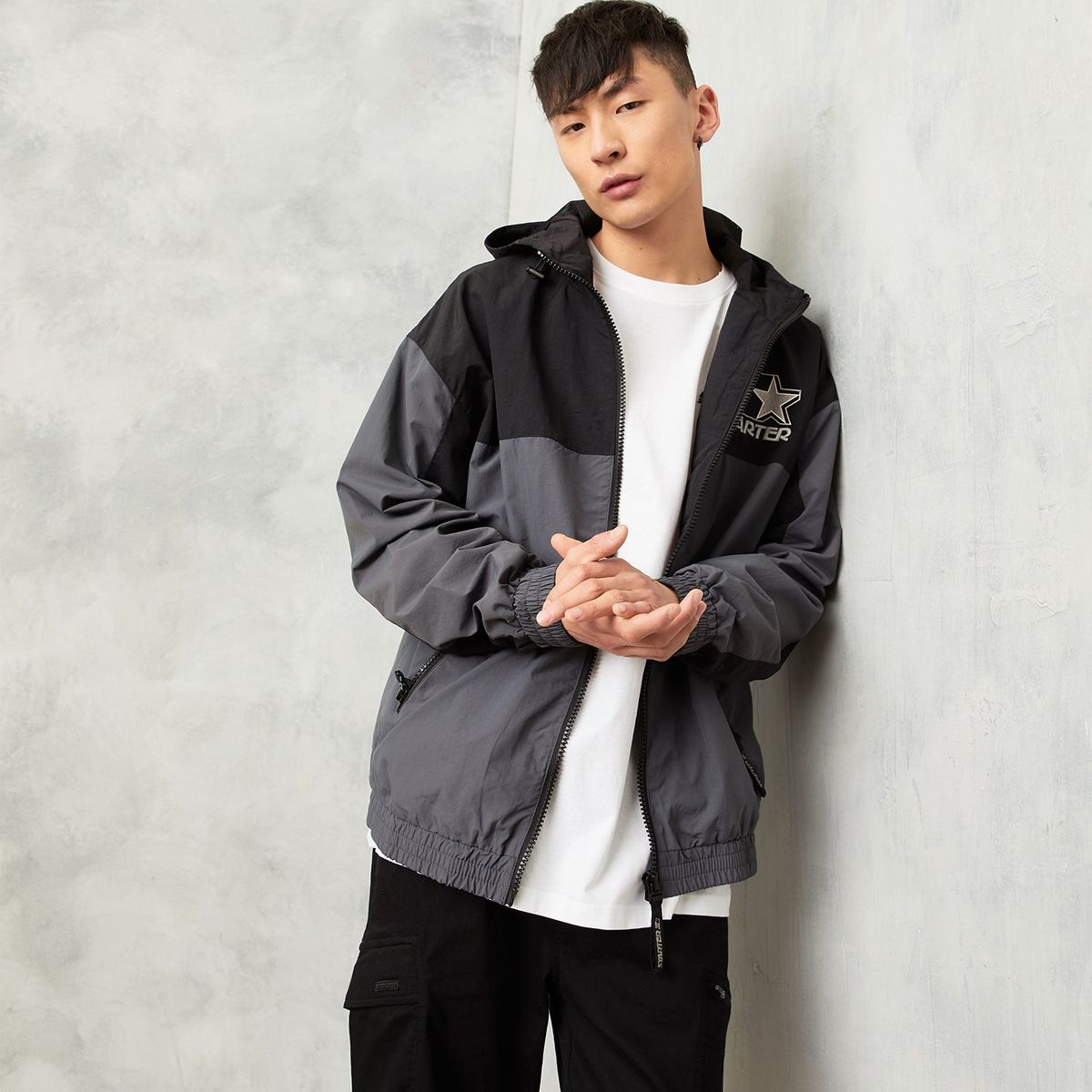 STARTER - Cortaviento Casual Regular Fit Hombre Starter