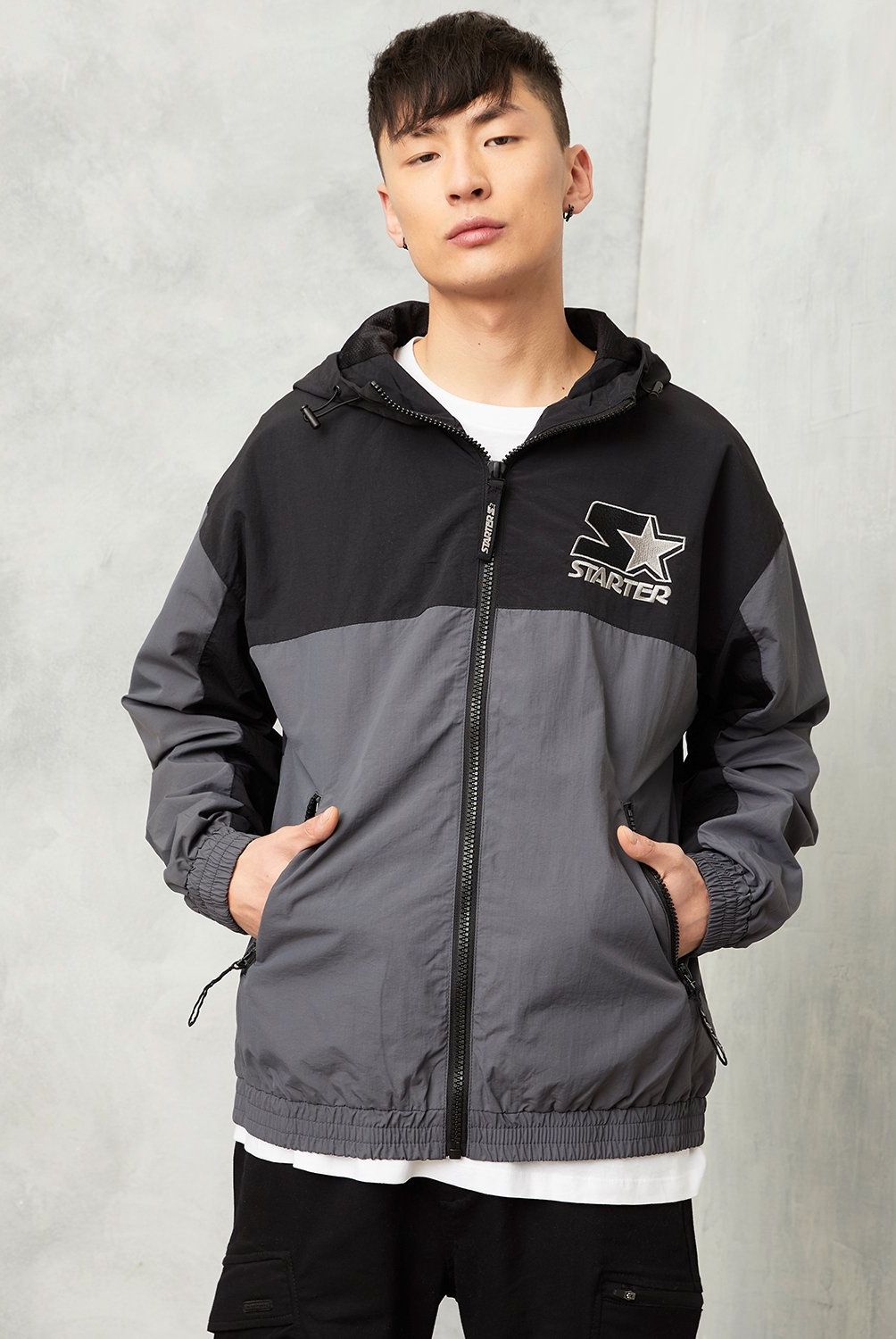 STARTER - Cortaviento Casual Regular Fit Hombre Starter