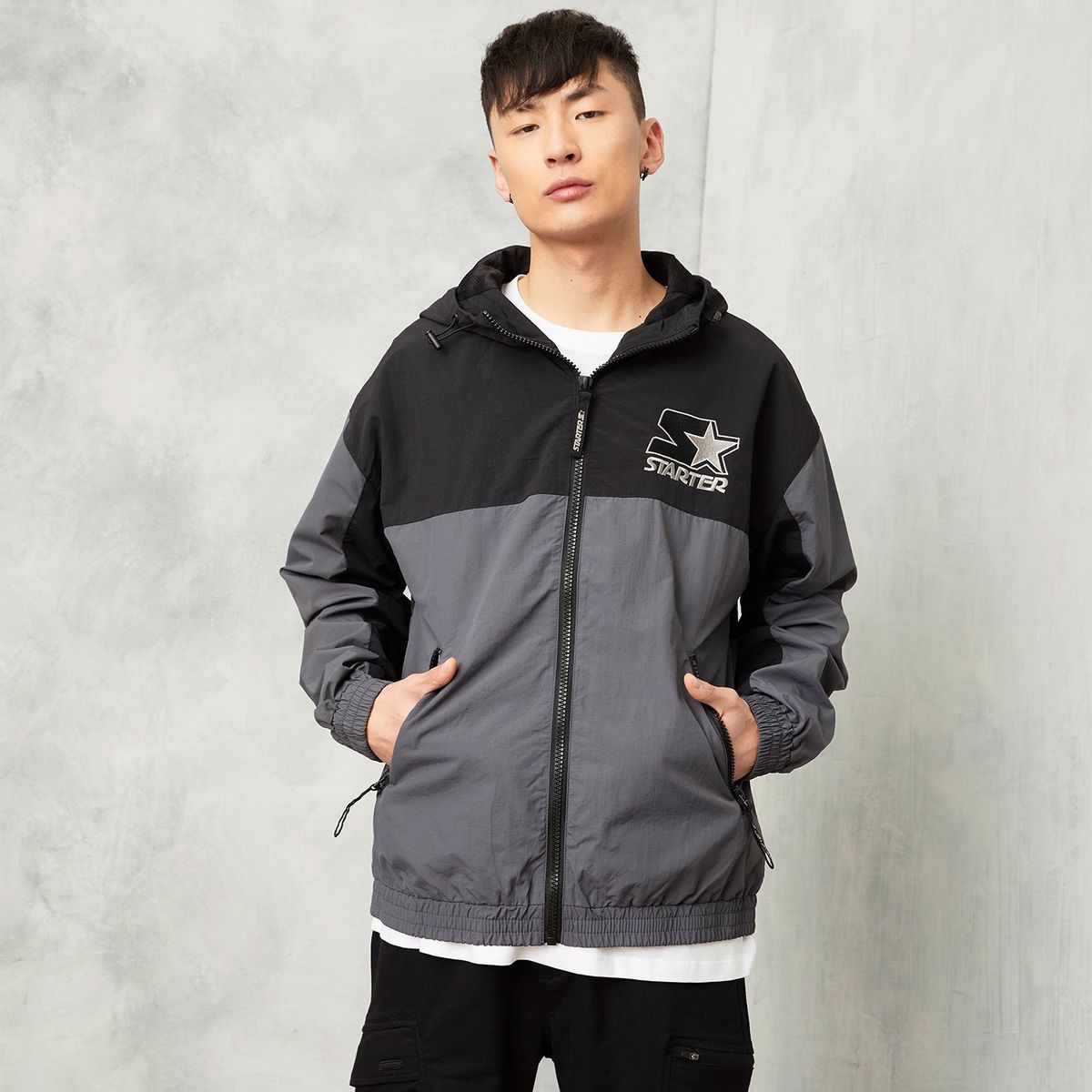 STARTER - Cortaviento Casual Regular Fit Hombre Starter