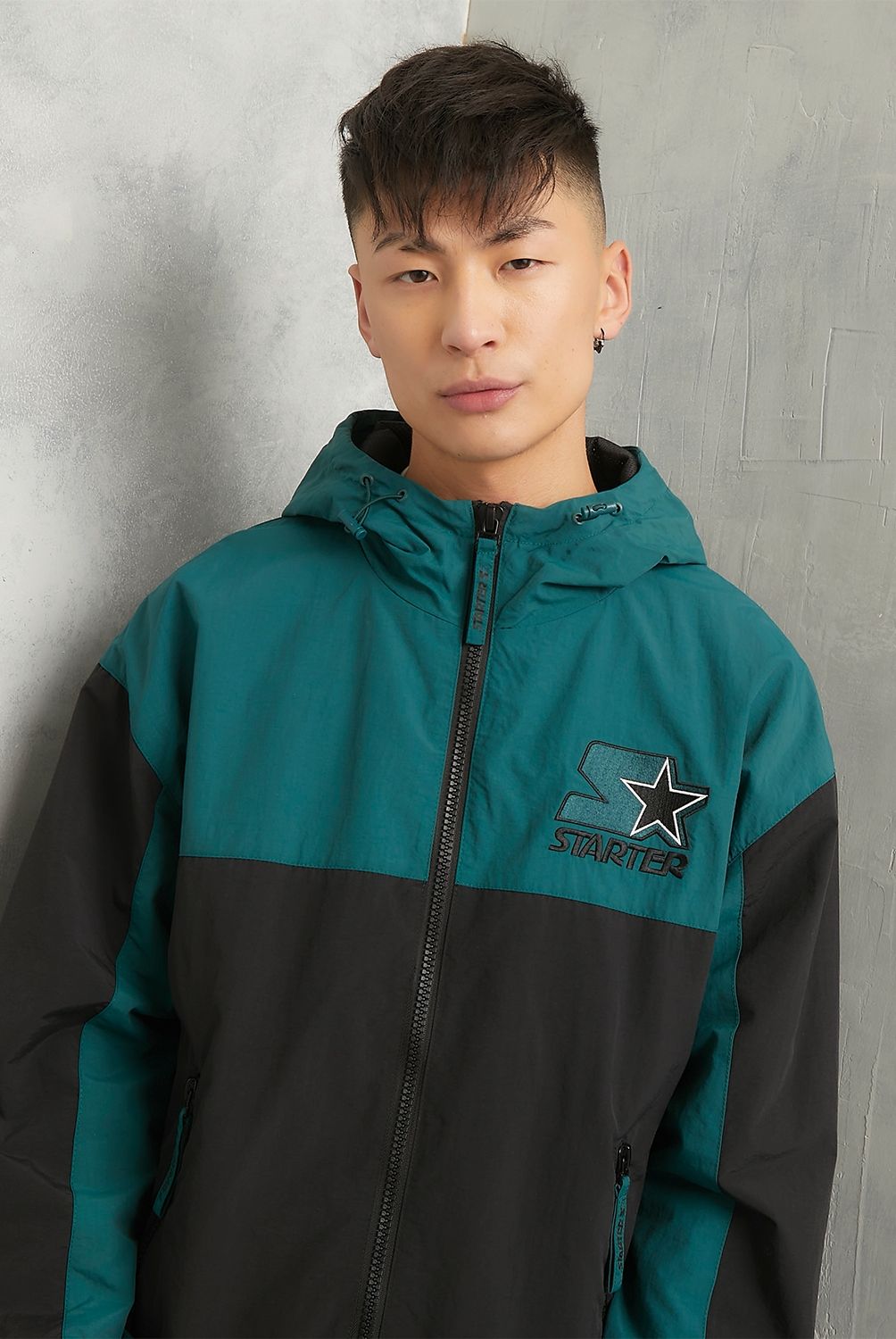 STARTER - Cortaviento Casual Regular Fit Hombre Starter