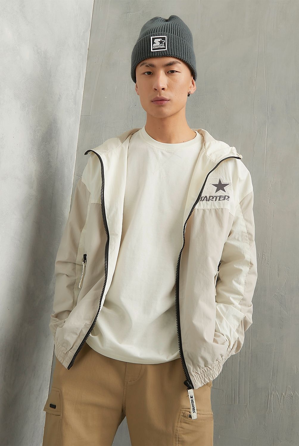 STARTER - Cortaviento Casual Regular Fit Hombre Starter
