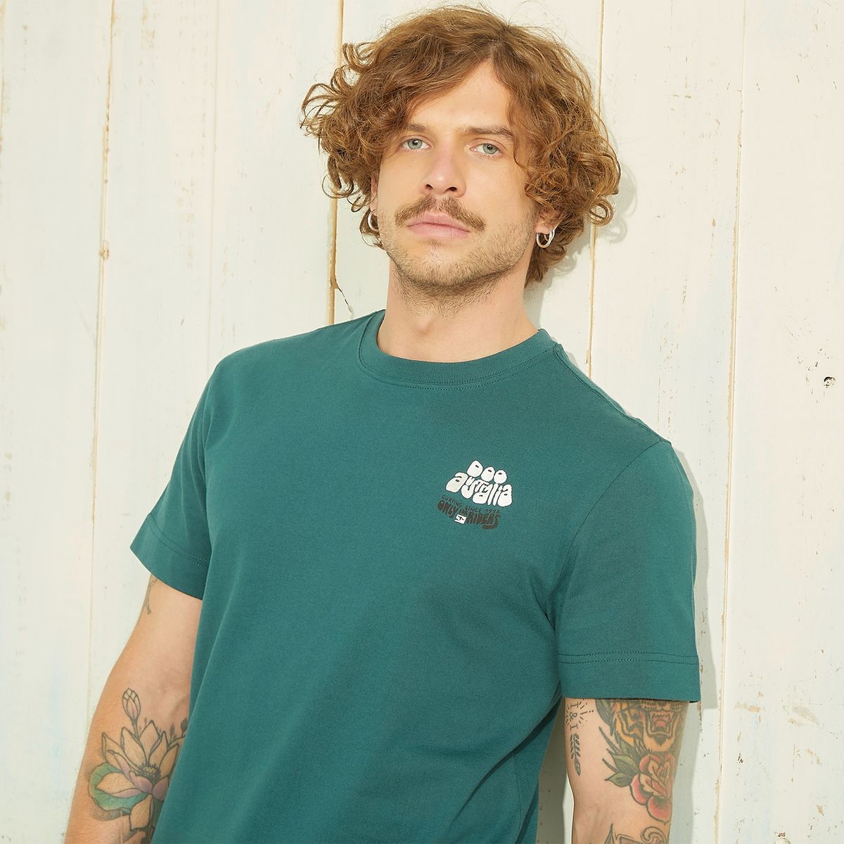 DOO AUSTRALIA - Polera Manga Corta Hombre Doo Australia