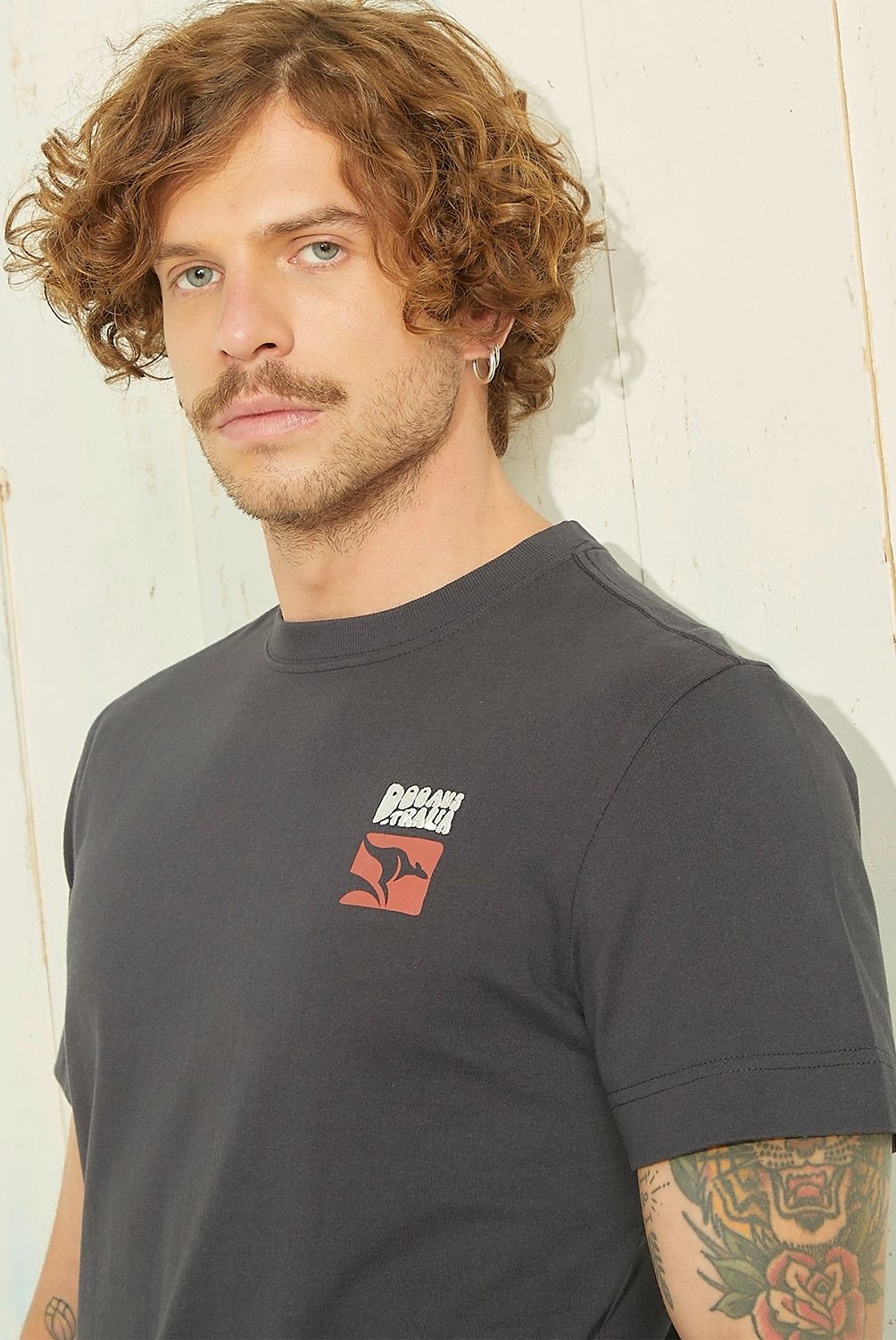DOO AUSTRALIA - Polera Manga Corta Hombre Doo Australia