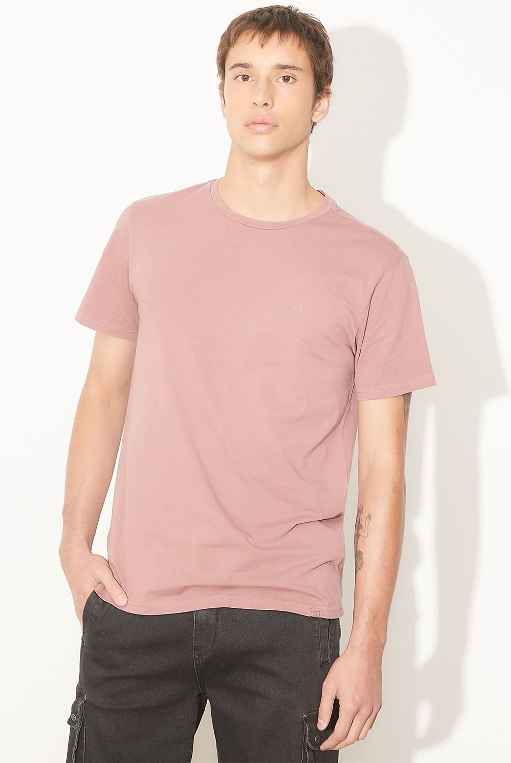 AMERICANINO - Polera Manga Corta Algodón Hombre Americanino