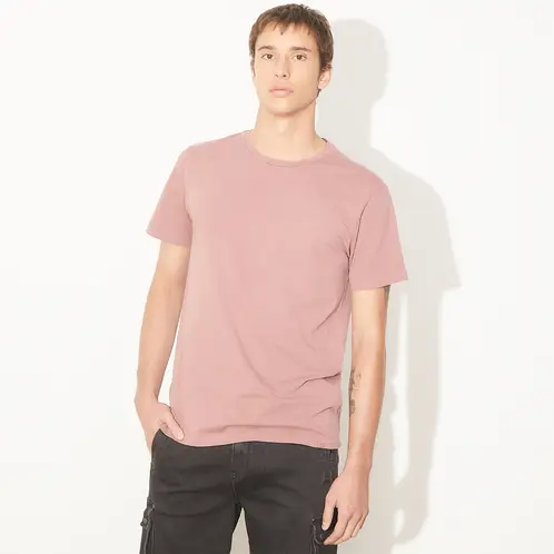 AMERICANINO - Polera Manga Corta Algodón Hombre Estilo Casual