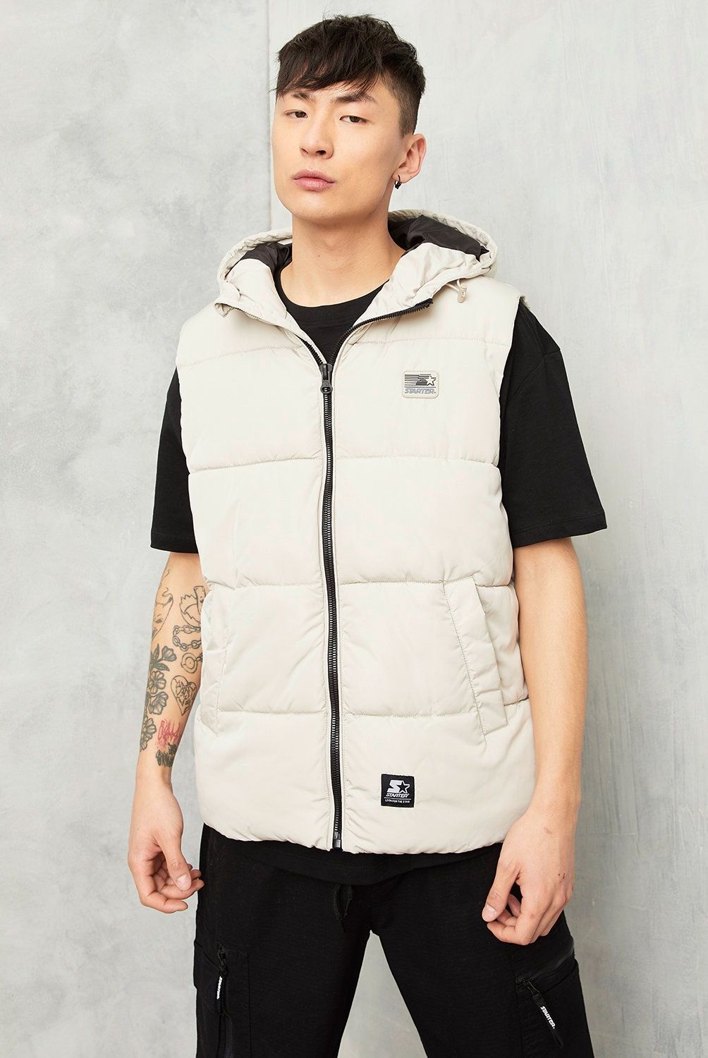 STARTER - Parka Sin Mangas Casual Hombre Starter