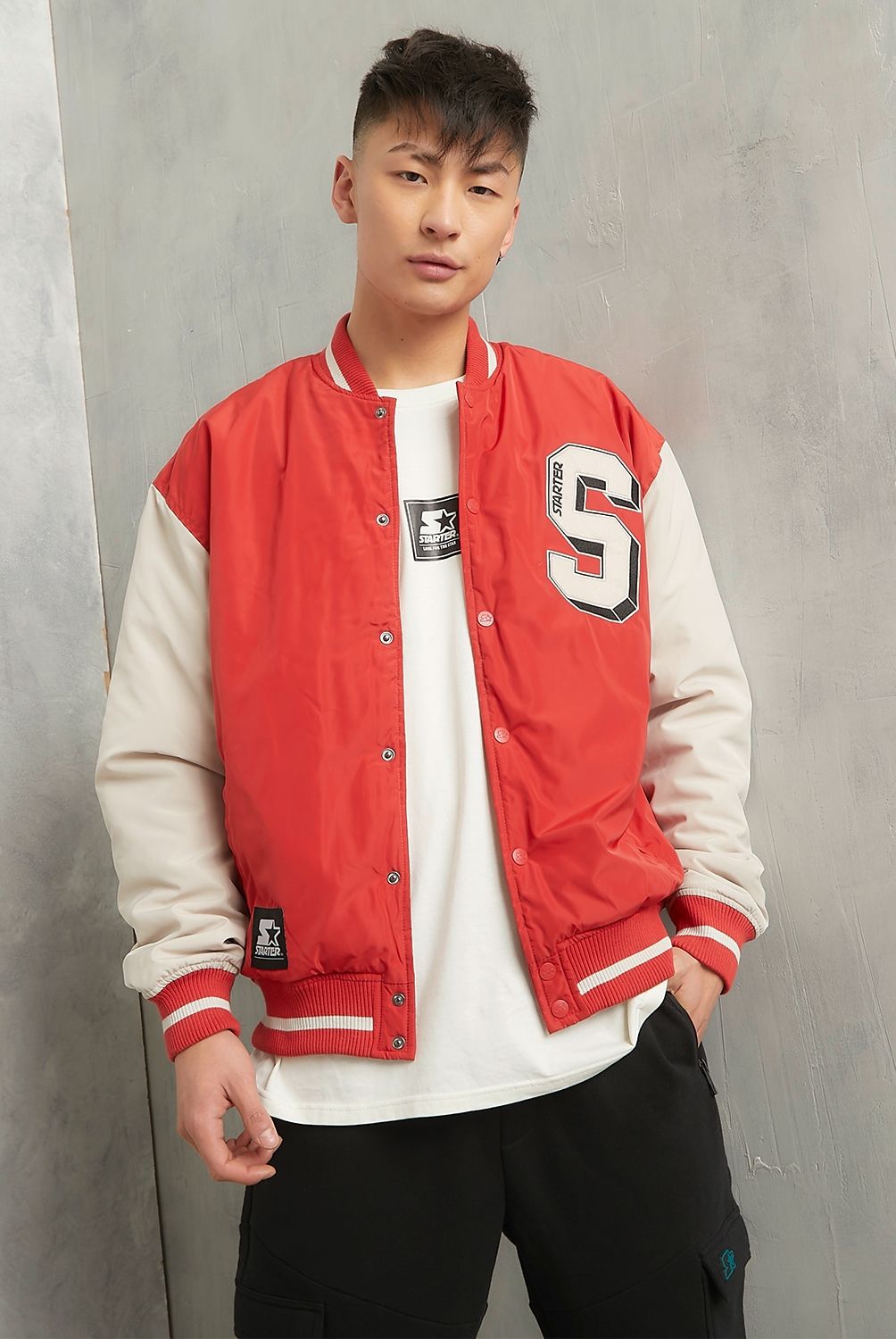 STARTER - Chaqueta Bomber College Hombre Starter