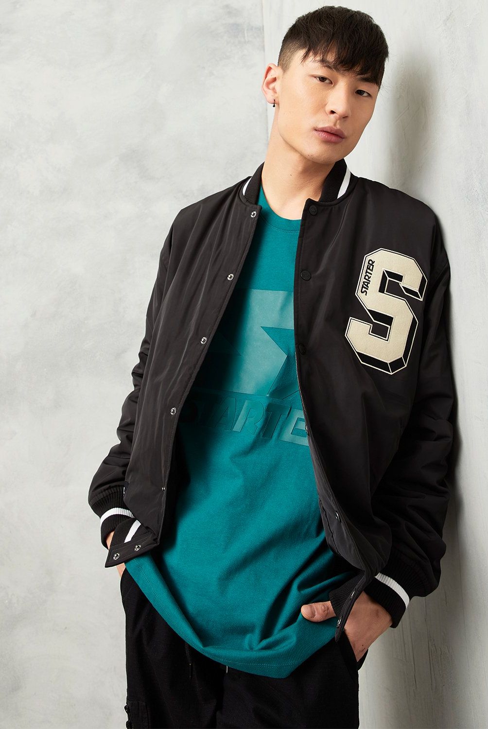 STARTER - Chaqueta Bomber College Hombre Starter