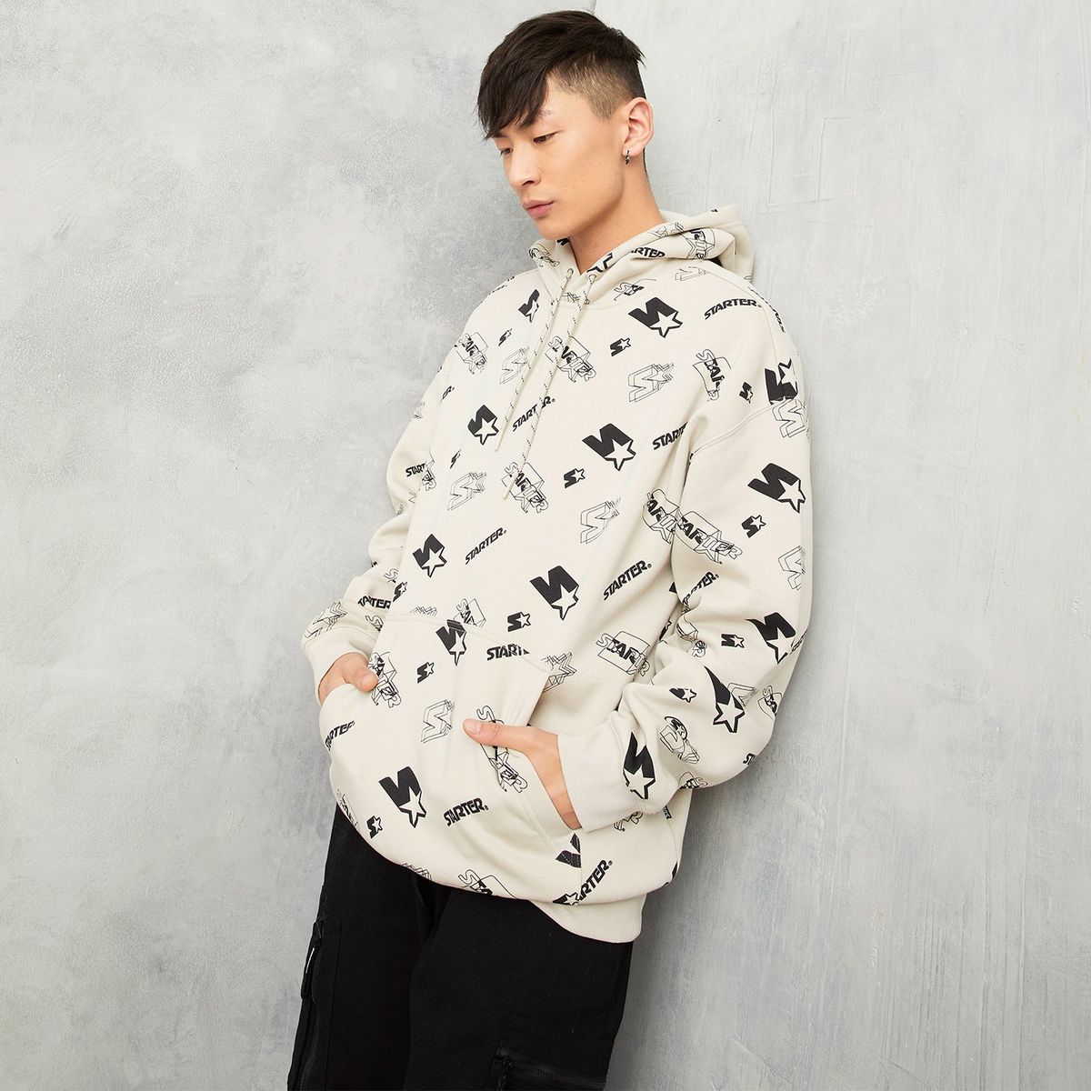 STARTER - Polerón Canguro Loose Fit Hombre Starter