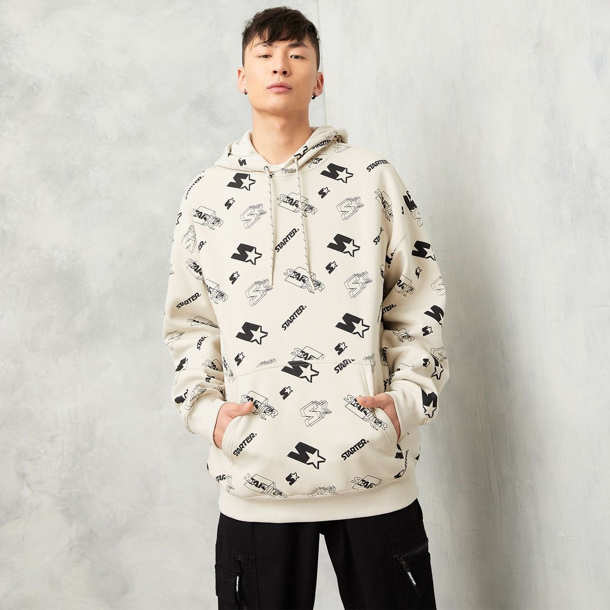 STARTER - Polerón Canguro Loose Fit Hombre Starter