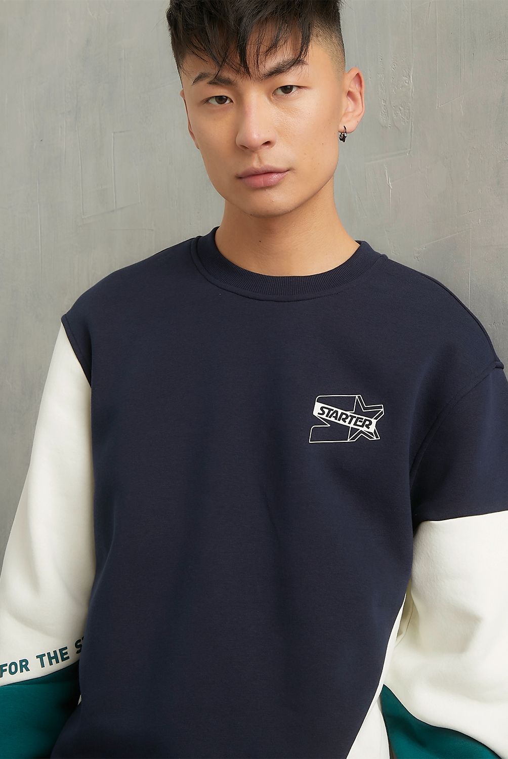 STARTER - Polerón Casual Cuello Redondo Regular Fit Hombre Starter