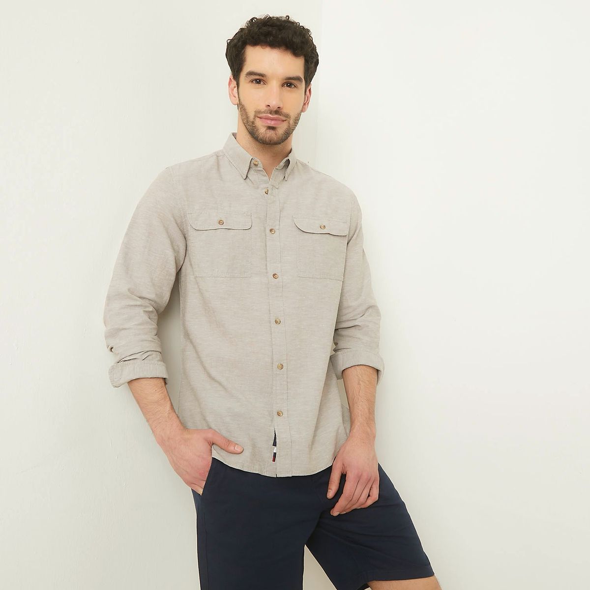 UNIVERSITY CLUB - Camisa Manga Larga Hombre University Club