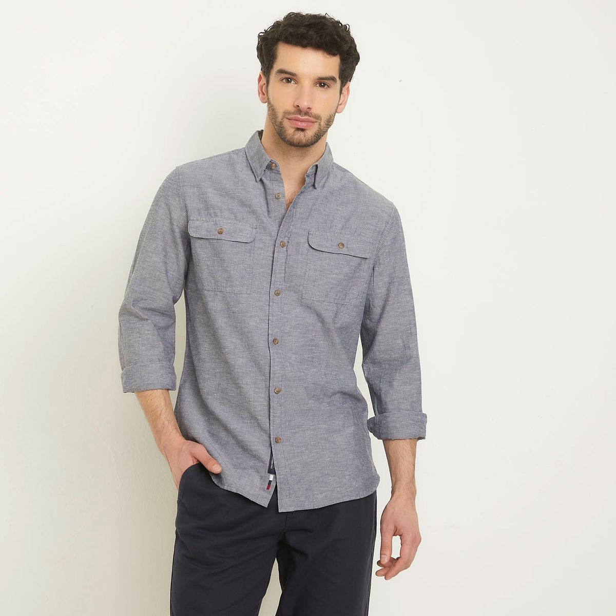 UNIVERSITY CLUB - Camisa Manga Larga Hombre University Club