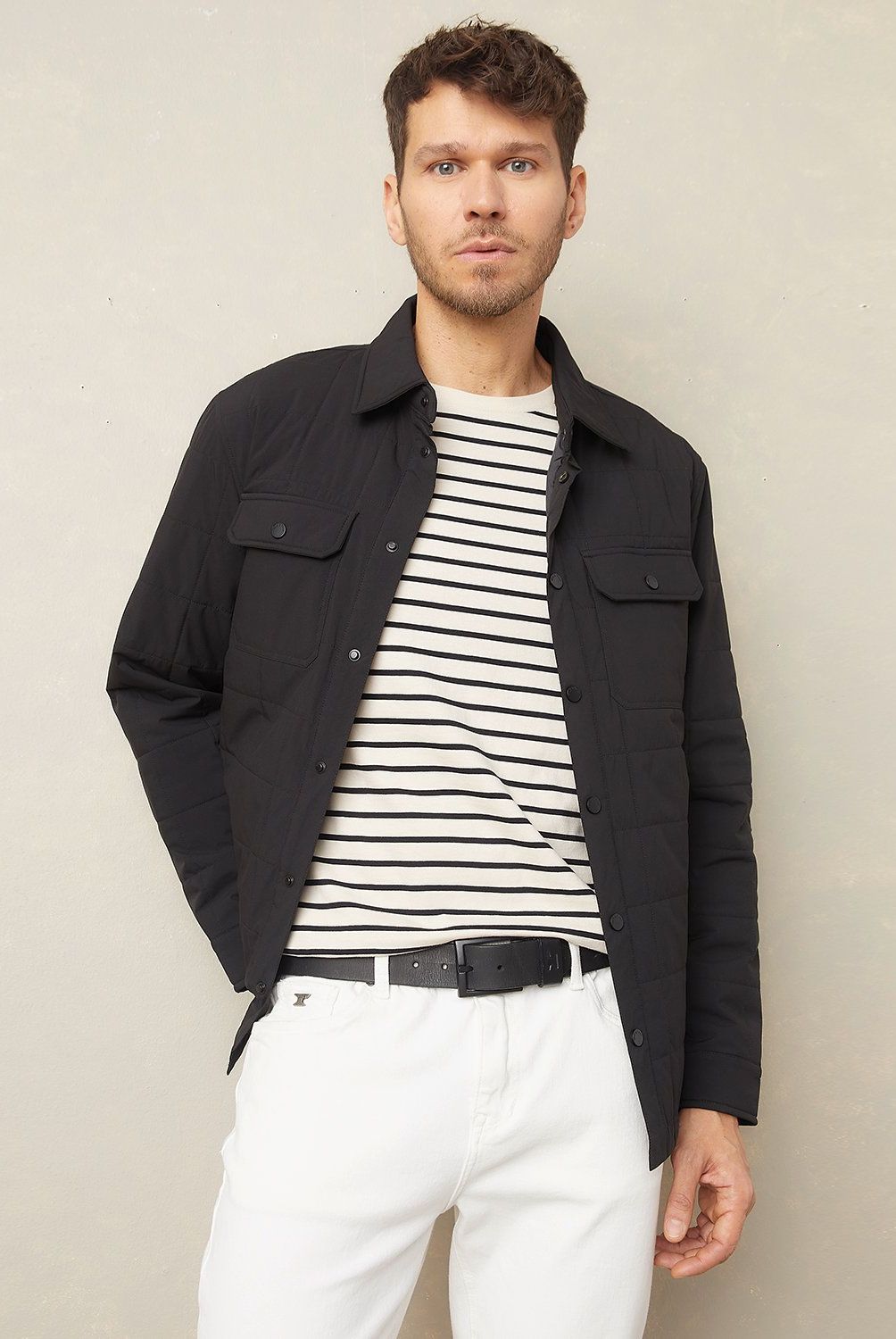 WOLF&HANK - Chaqueta Acolchada Casual Regular Fit Hombre Wolf&Hank