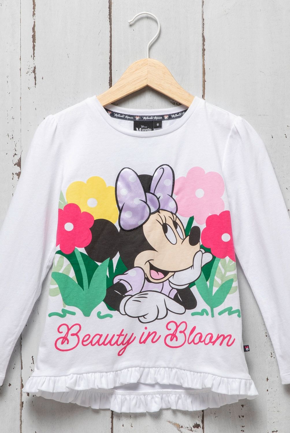 MINNIE - Polera Niña Algodón Minnie