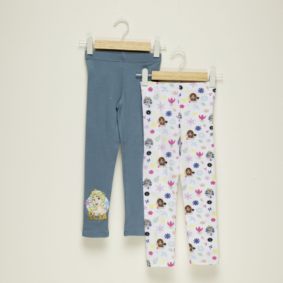 FROZEN - Pack 2 Calzas Niña Algodón Frozen