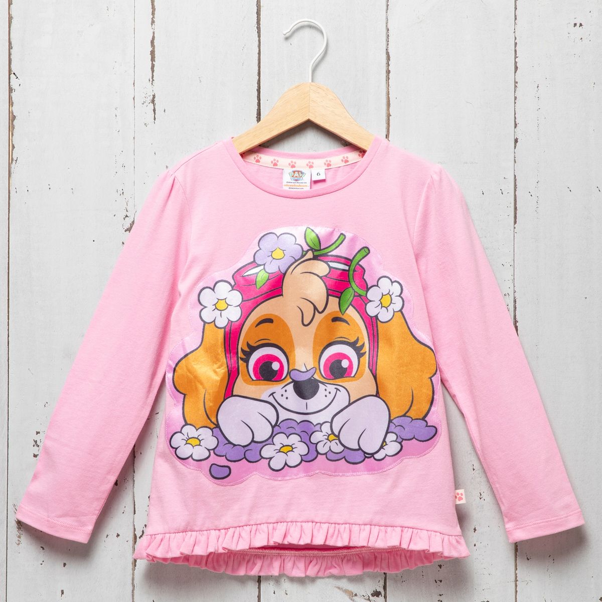 PAW PATROL - Polera Niña Algodón Paw Patrol