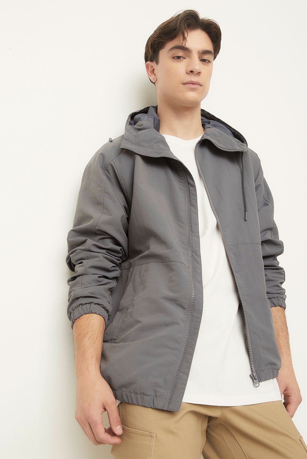 BEARCLIFF - Cortaviento Loose Fit Hombre Bearcliff