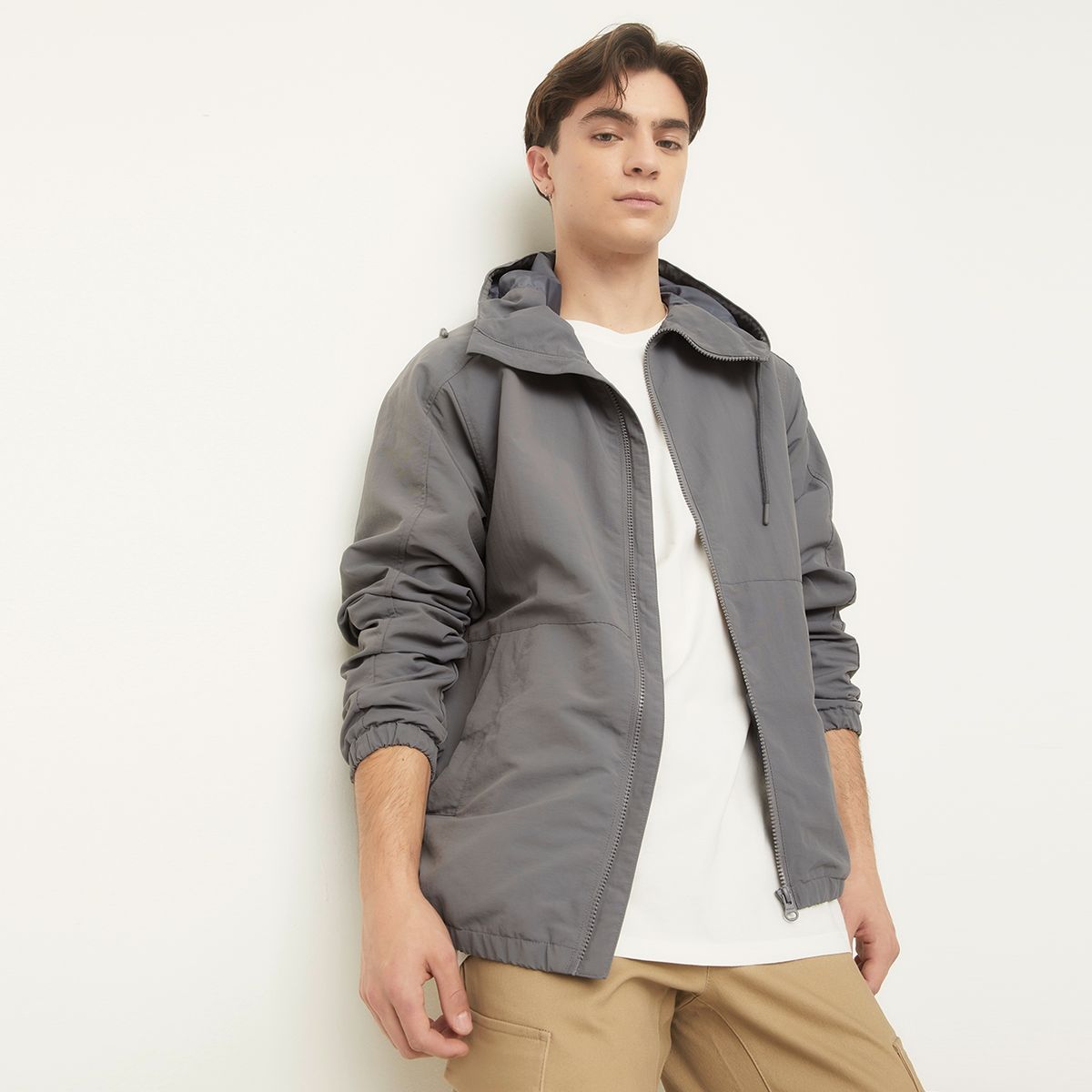 BEARCLIFF - Cortaviento Loose Fit Hombre Bearcliff