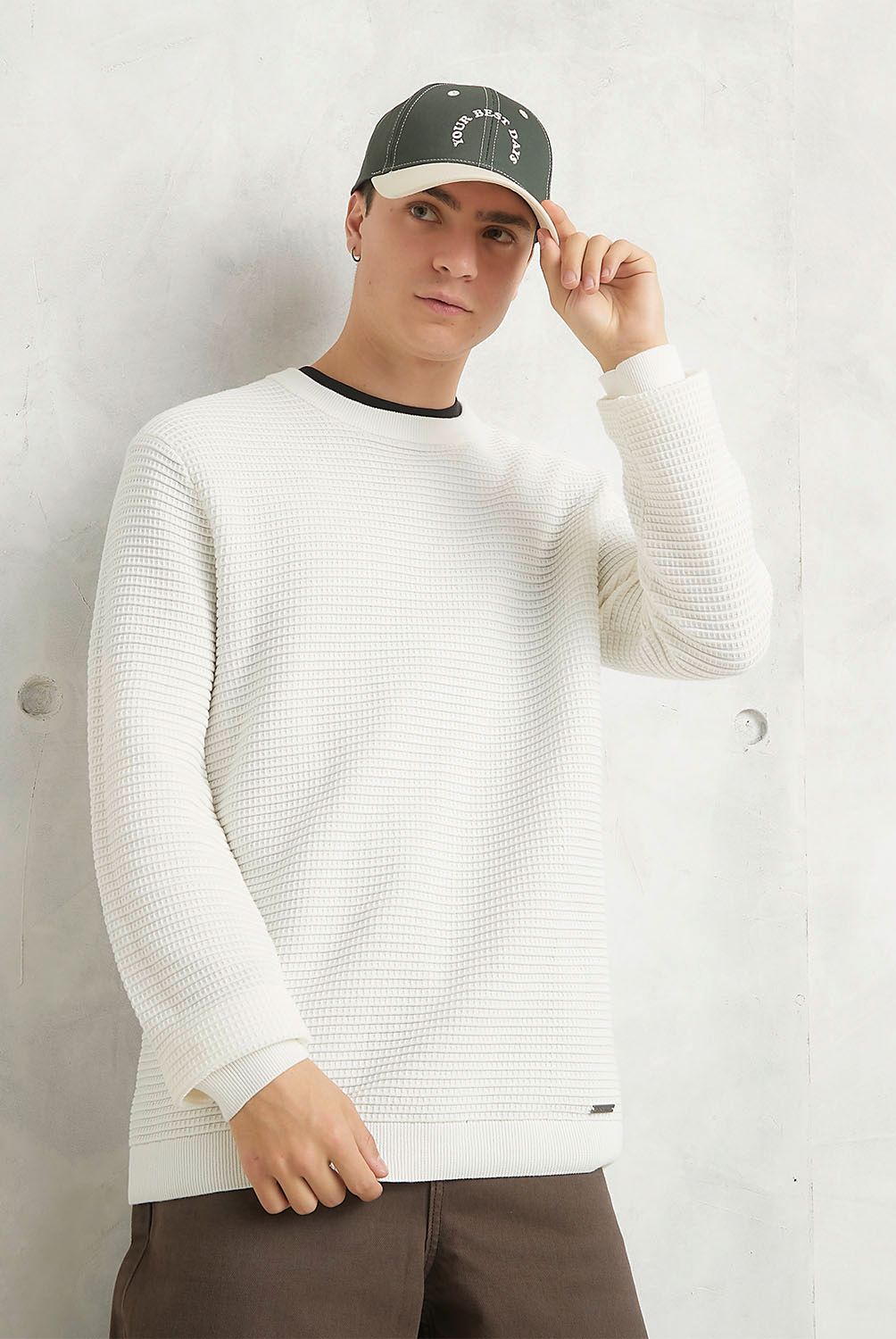 BEARCLIFF - Sweater Hombre Loose Fit Bearcliff