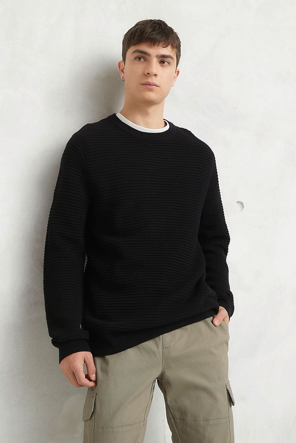 BEARCLIFF - Sweater Hombre Loose Fit Bearcliff