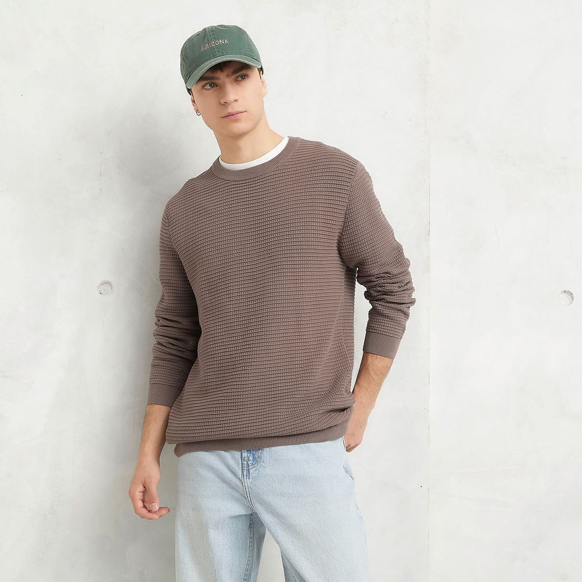 BEARCLIFF - Sweater Hombre Loose Fit Bearcliff
