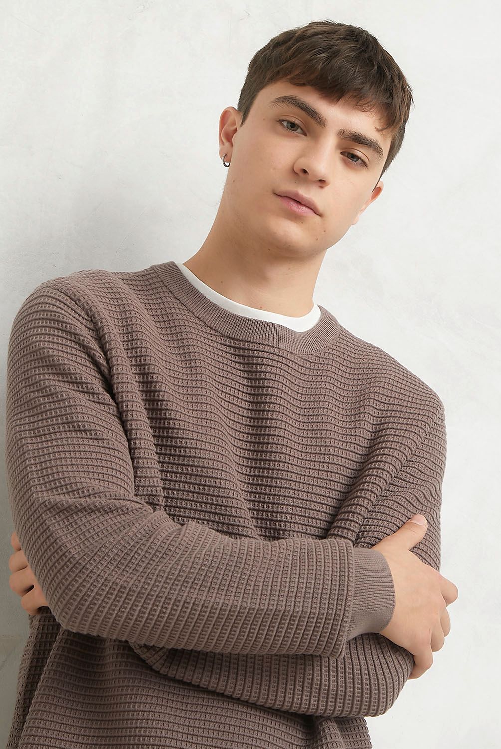 BEARCLIFF - Sweater Hombre Loose Fit Bearcliff
