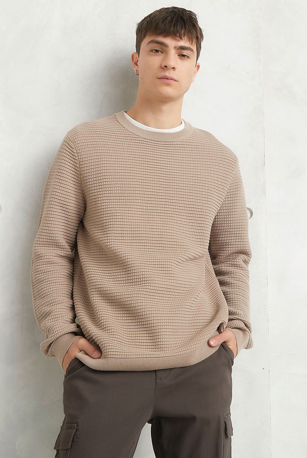 BEARCLIFF - Sweater Hombre Loose Fit Bearcliff