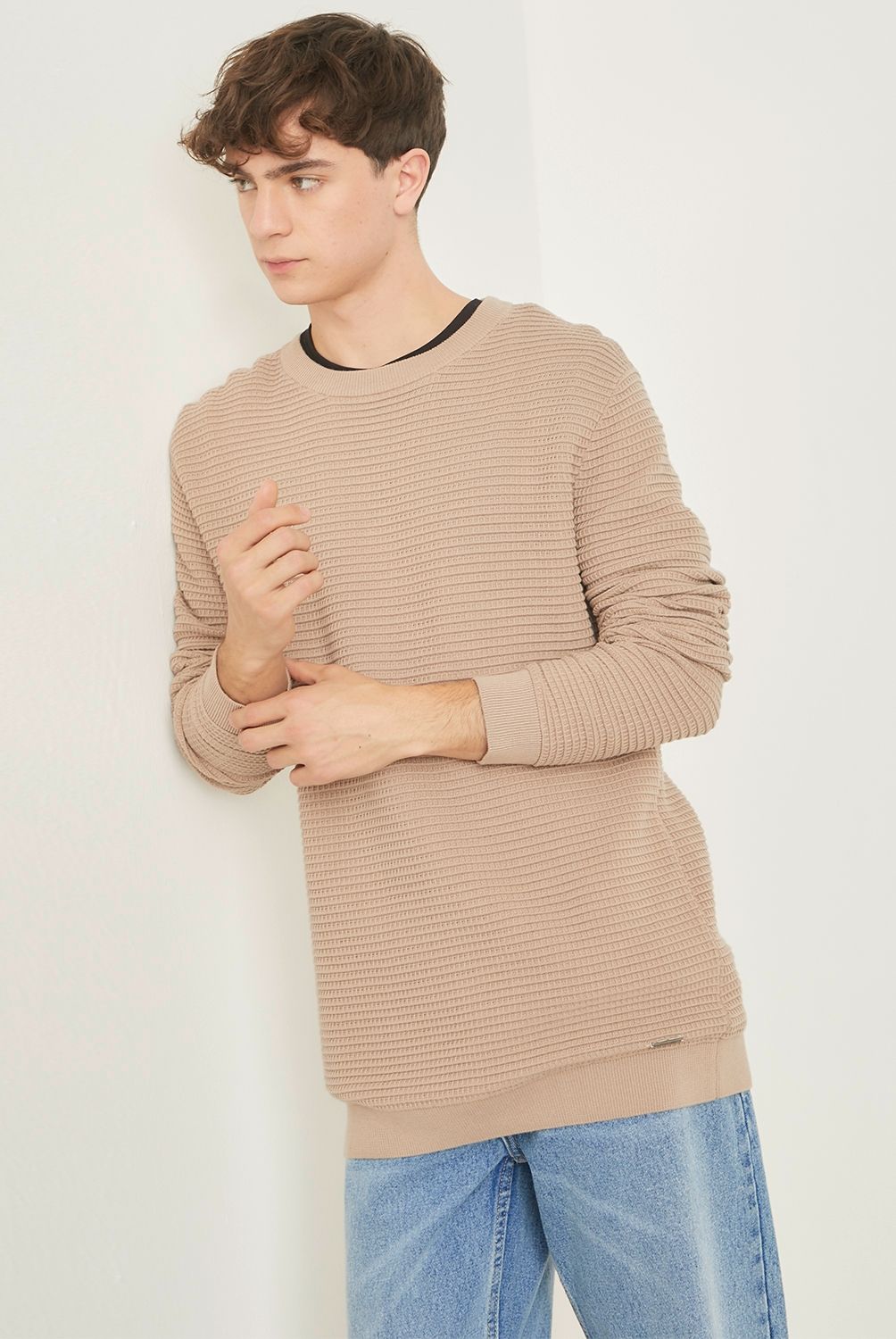 BEARCLIFF - Sweater Hombre Loose Fit Bearcliff