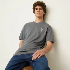 BEARCLIFF - Polera Manga Corta Algodón Regular Fit Hombre