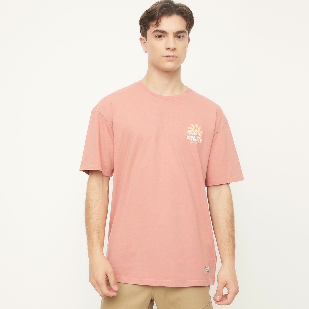 BEARCLIFF - Polera Manga Corta Algodón Regular Fit Hombre Bearcliff