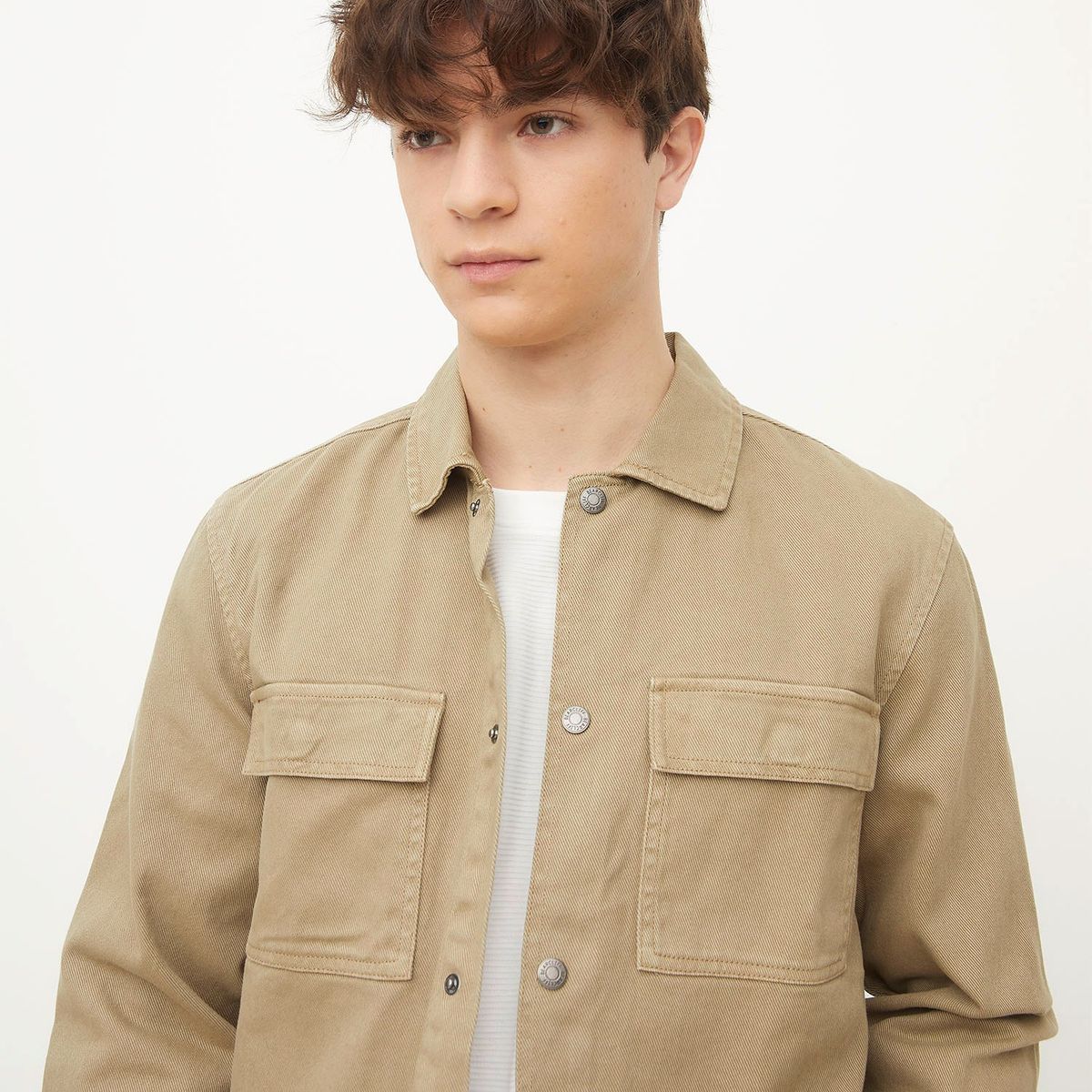 BEARCLIFF - Sobre Camisa Denim Relax Hombre Bearcliff