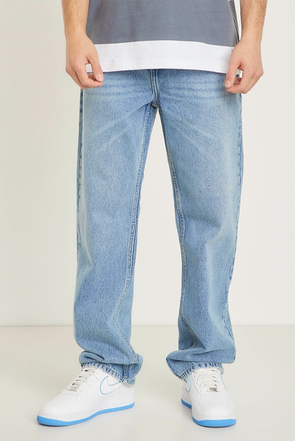 BEARCLIFF - Jeans Wide Leg  Hombre Bearcliff