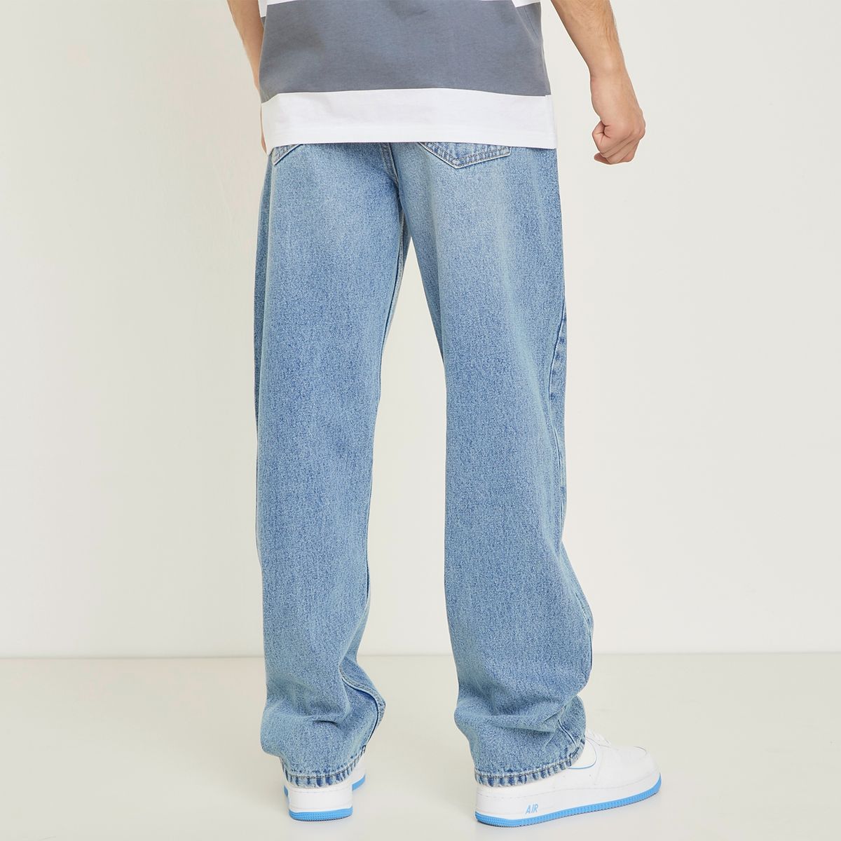 BEARCLIFF - Jeans Wide Leg  Hombre Bearcliff