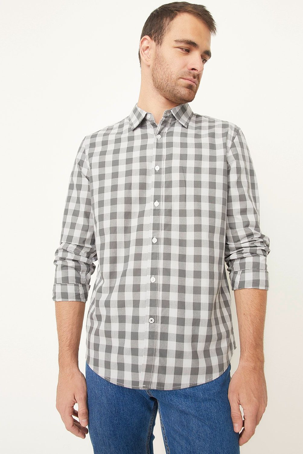 NEWPORT - Camisa Manga Larga Hombre Newport