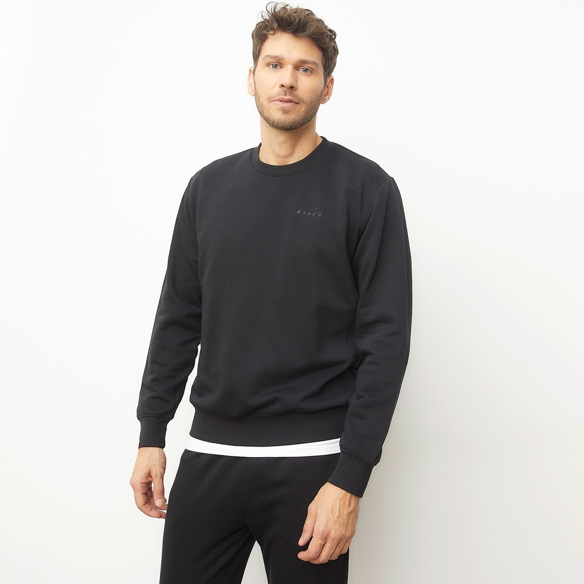 DIADORA - Polerón Hombre Casual Diadora