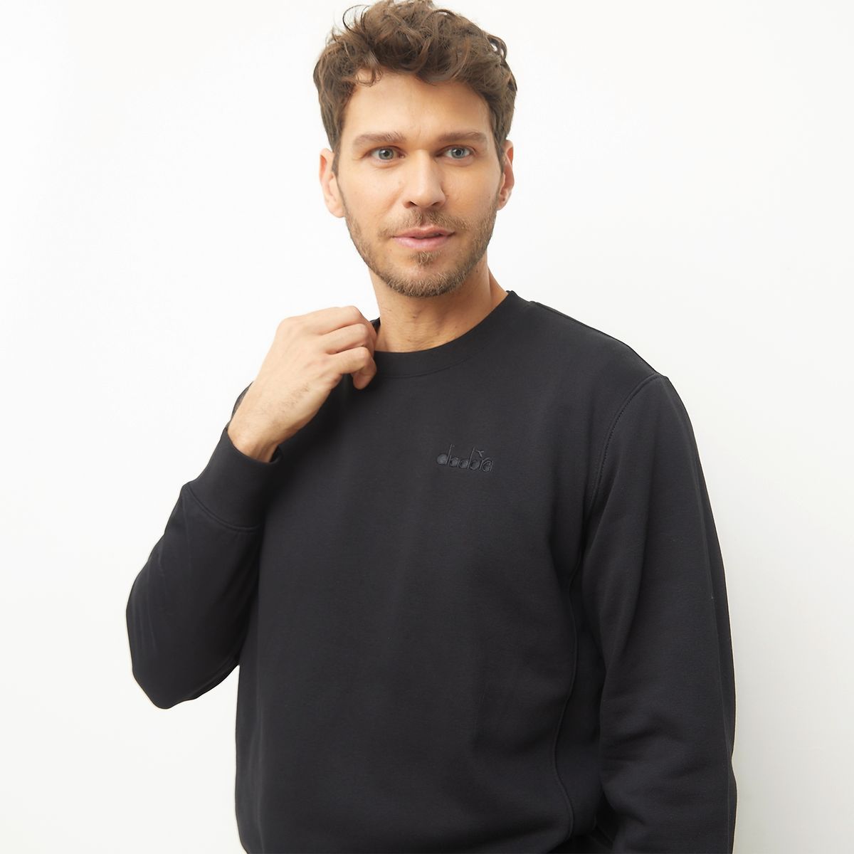 DIADORA - Polerón Hombre Casual Diadora