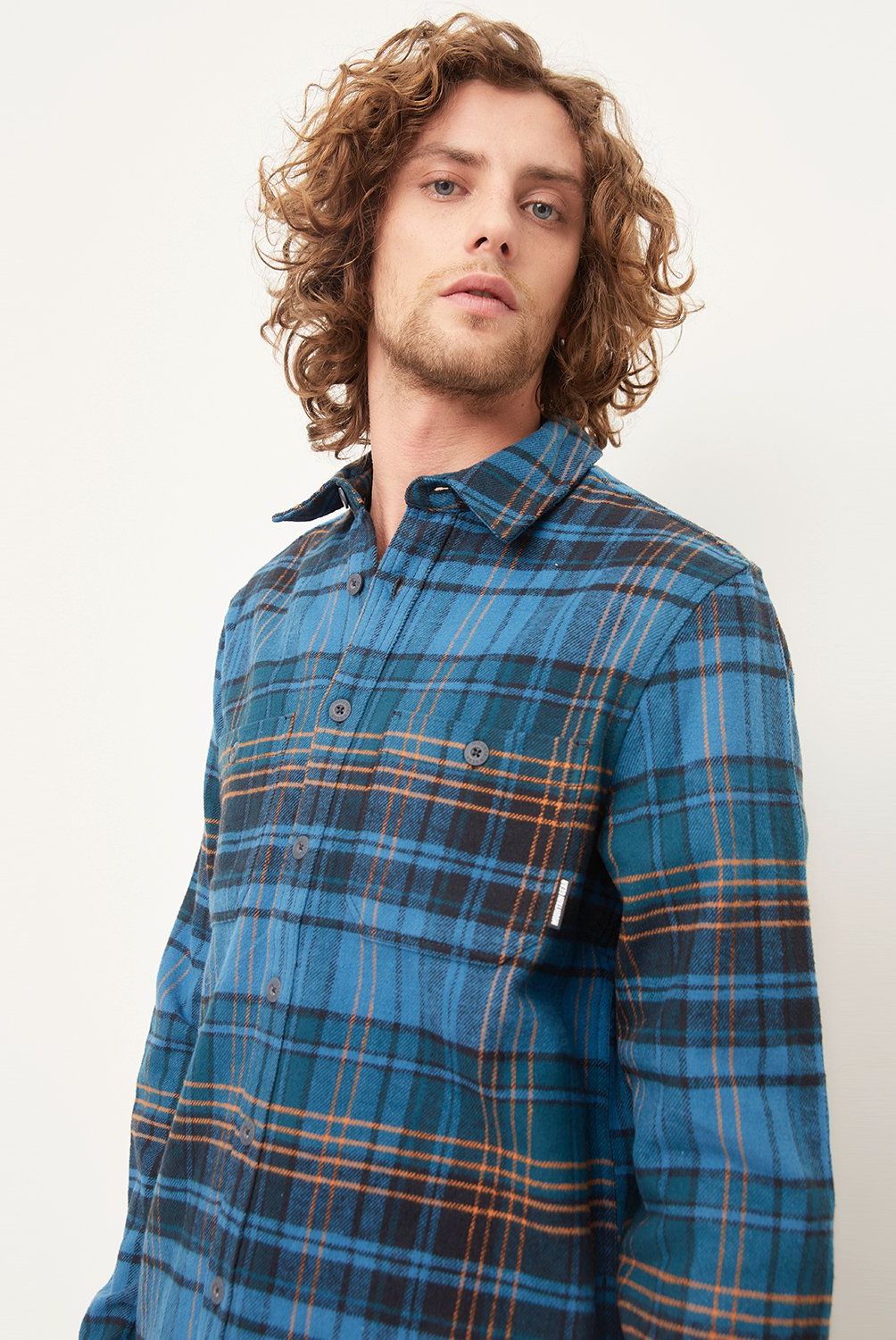 MOUNTAIN GEAR - Sobre Camisa Manga Larga Deportiva Hombre Mountain Gear