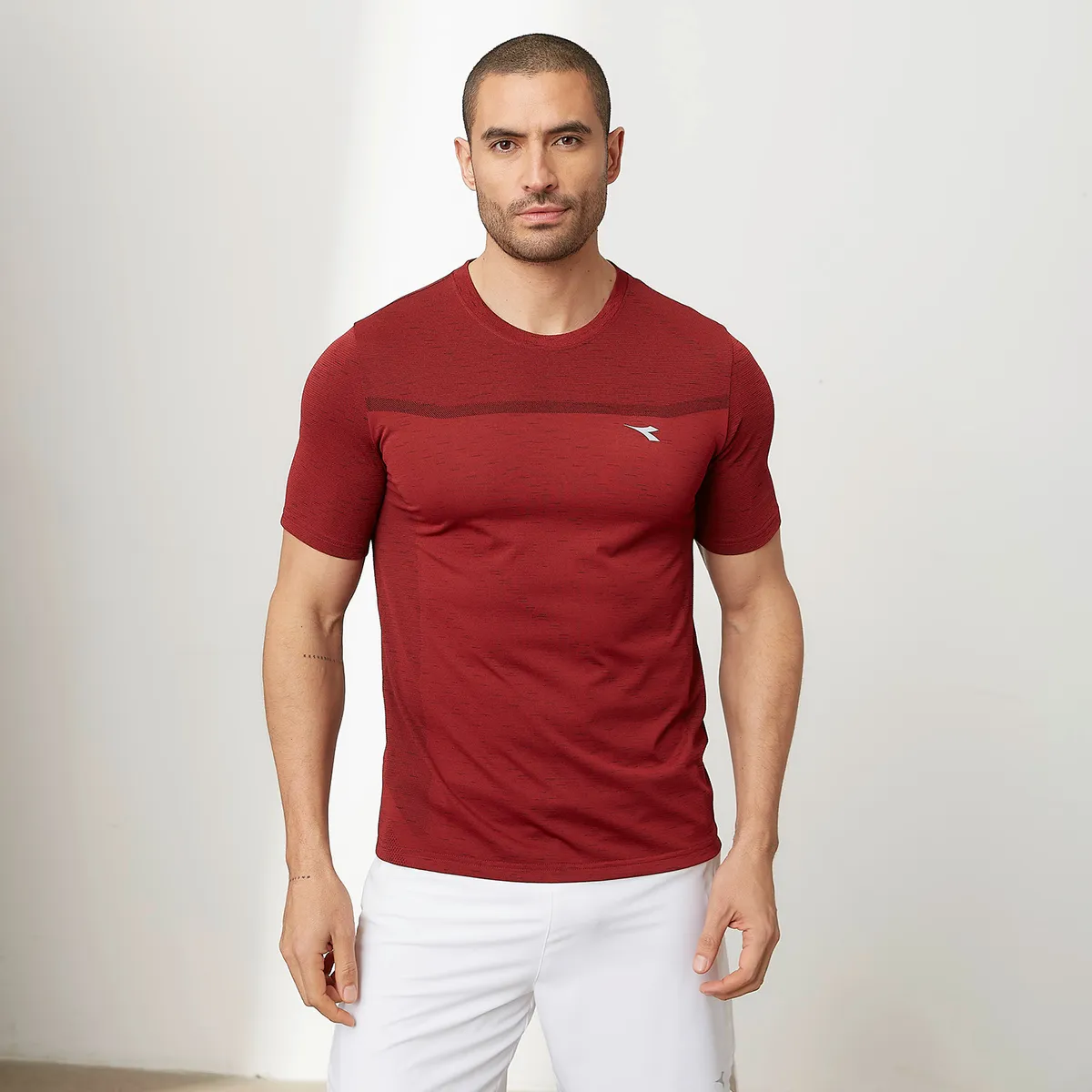 DIADORA - Polera Deportiva Manga Corta Hombre Diadora