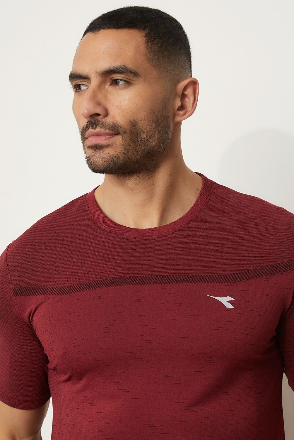 DIADORA - Polera Deportiva Manga Corta Hombre Diadora