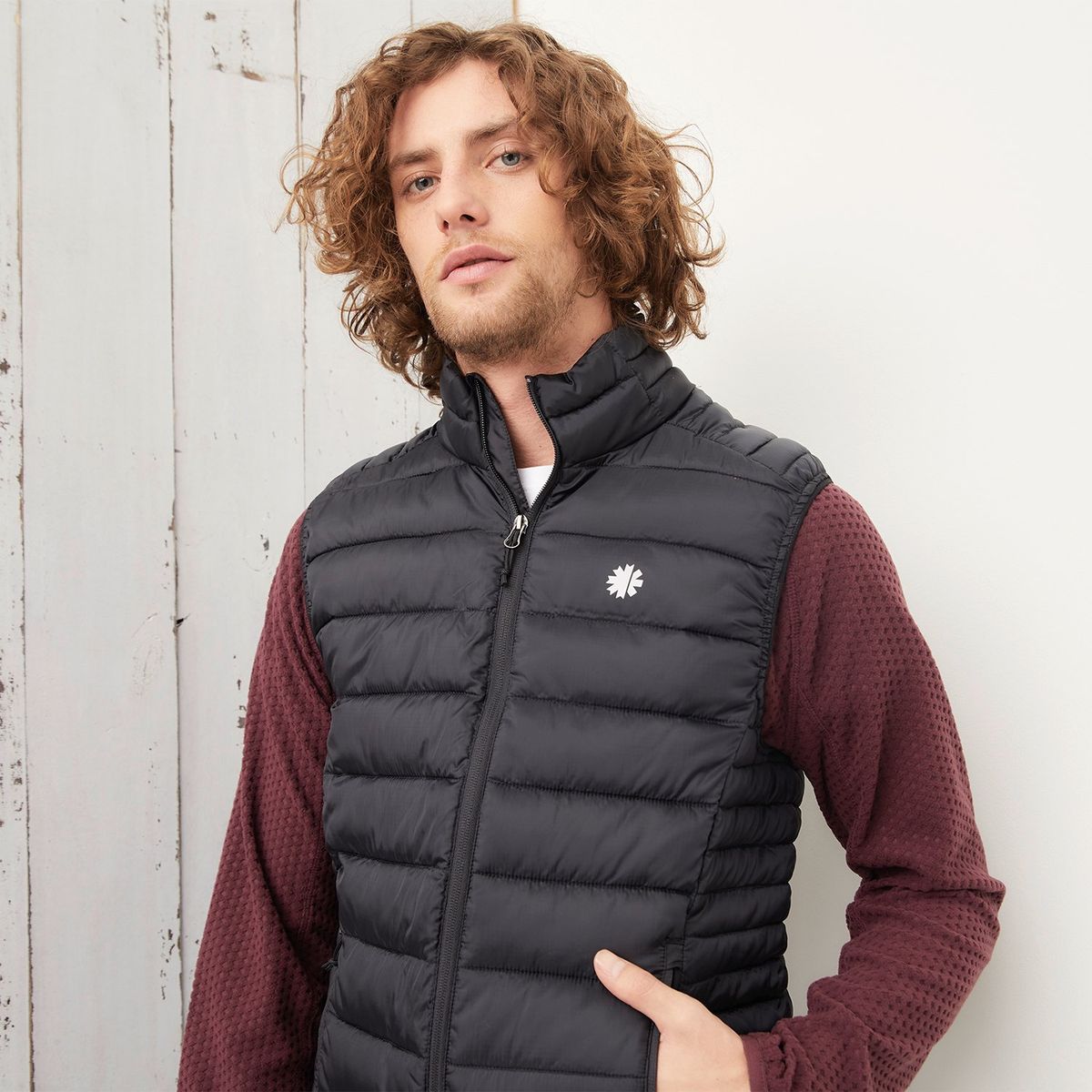 MOUNTAIN GEAR - Parka Sin Mangas Deportiva Hombre Mountain Gear