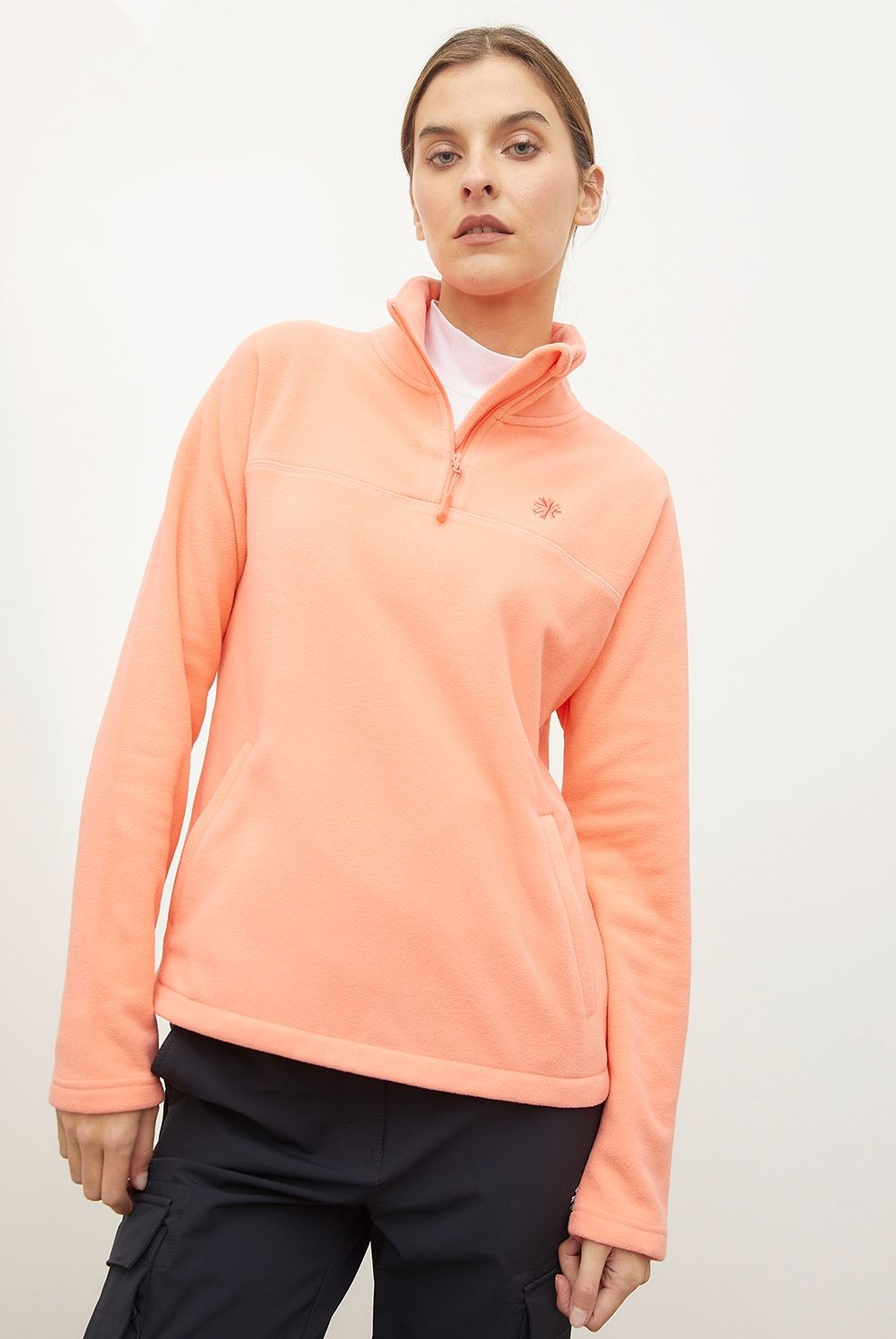 MOUNTAIN GEAR - Polar Mountain Gear Deportiva Mujer Manga Larga Con Cremallera