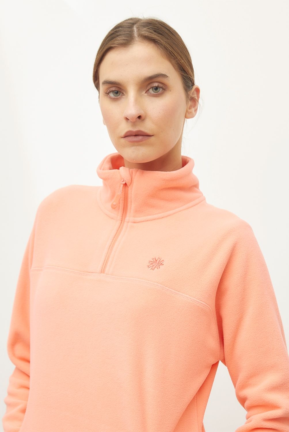 MOUNTAIN GEAR - Polar Mountain Gear Deportiva Mujer Manga Larga Con Cremallera