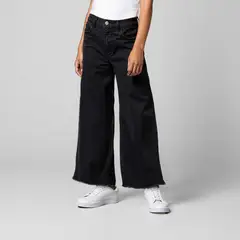 ELEVEN - Jeans Culotte Algodón Niña Tiro Medio